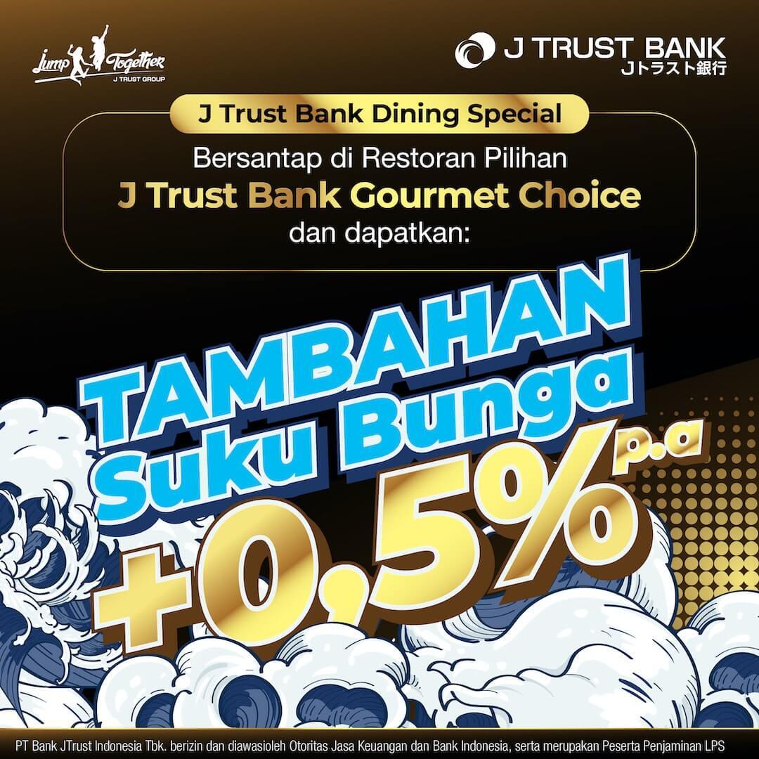 J Trust Bank Dining Special